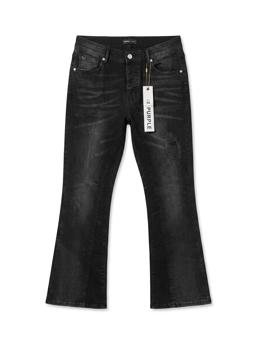 Jeans fleard purple